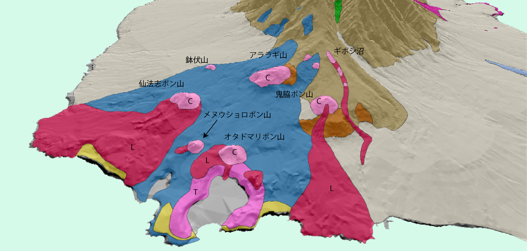 利尻火山最新期の活動