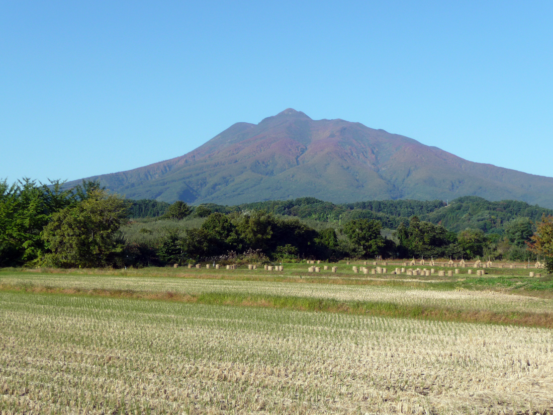 岩木山の3D画像