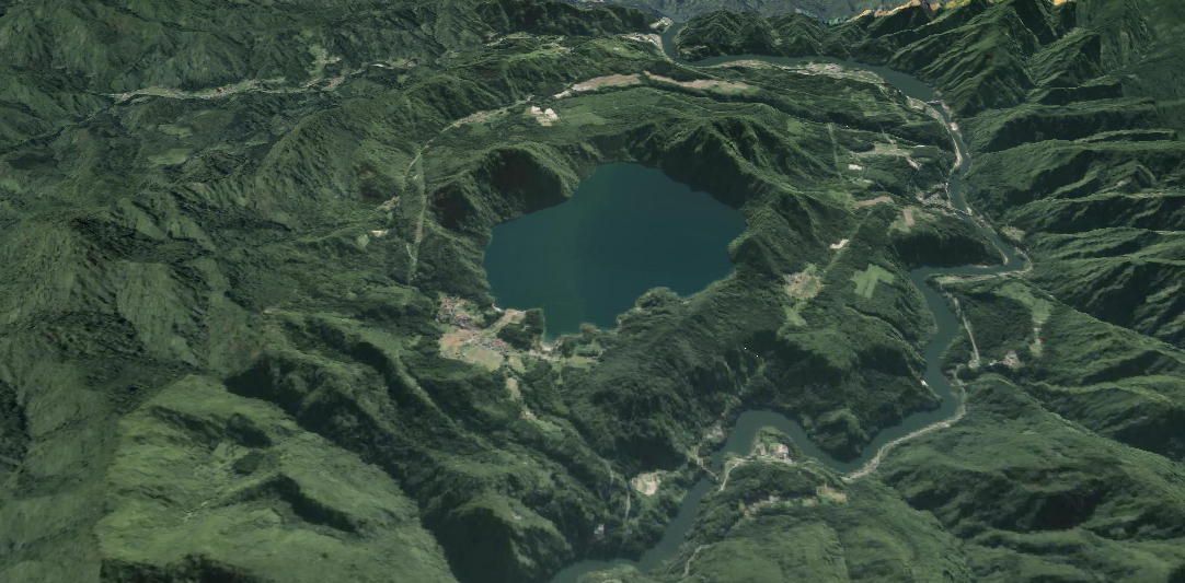 沼沢の3D画像